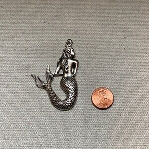 Silver Mermaid Pendant